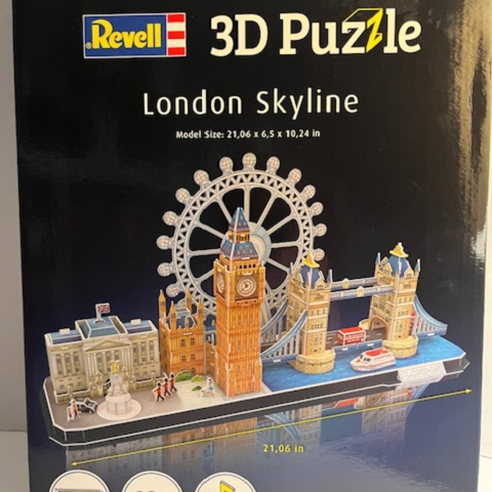 Revell London Skyline  3D Puzzle  Big Ben Buckingham Palace Tower Bridge NEW